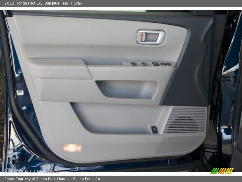 Bali Blue Pearl / Gray 2012 Honda Pilot EX