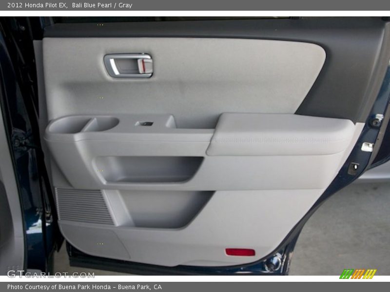 Bali Blue Pearl / Gray 2012 Honda Pilot EX