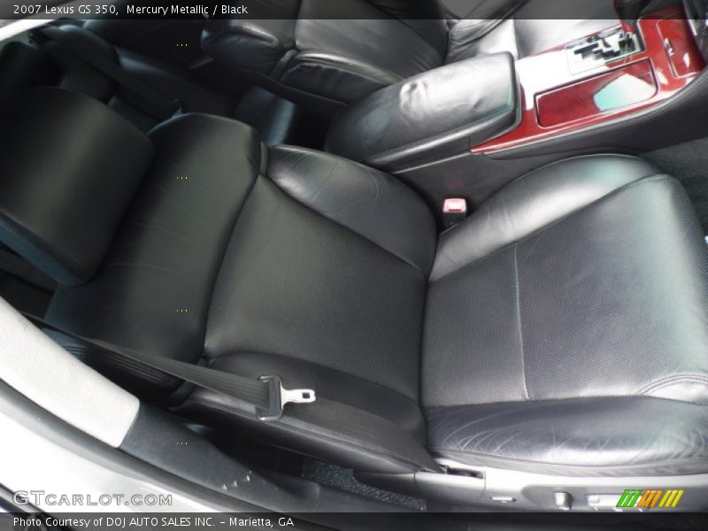 Mercury Metallic / Black 2007 Lexus GS 350