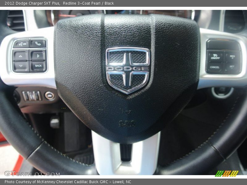 Redline 3-Coat Pearl / Black 2012 Dodge Charger SXT Plus