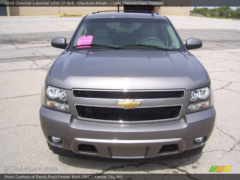 Graystone Metallic / Light Titanium/Dark Titanium 2008 Chevrolet Suburban 1500 LT 4x4