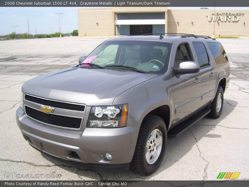 Graystone Metallic / Light Titanium/Dark Titanium 2008 Chevrolet Suburban 1500 LT 4x4