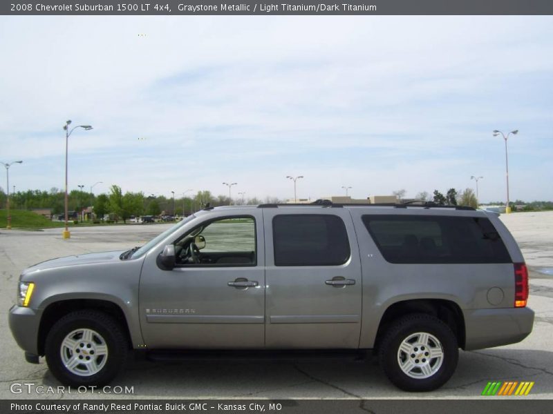 Graystone Metallic / Light Titanium/Dark Titanium 2008 Chevrolet Suburban 1500 LT 4x4