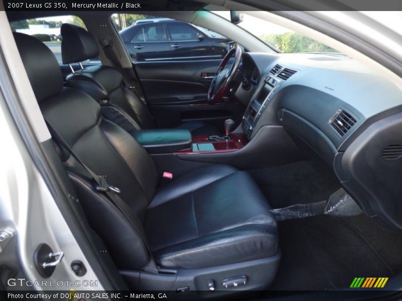 Mercury Metallic / Black 2007 Lexus GS 350