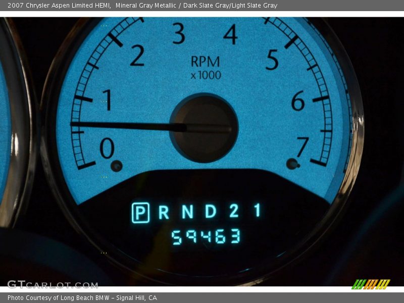 Mineral Gray Metallic / Dark Slate Gray/Light Slate Gray 2007 Chrysler Aspen Limited HEMI
