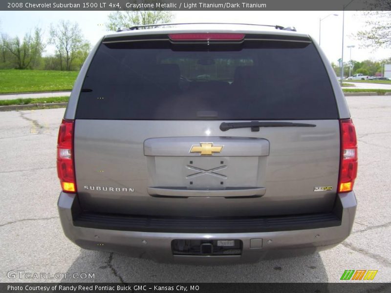 Graystone Metallic / Light Titanium/Dark Titanium 2008 Chevrolet Suburban 1500 LT 4x4