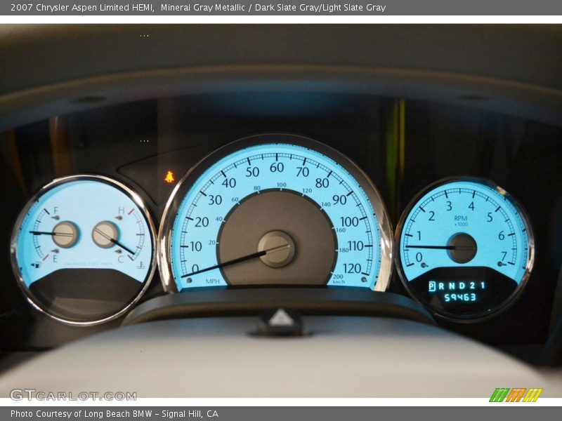 Mineral Gray Metallic / Dark Slate Gray/Light Slate Gray 2007 Chrysler Aspen Limited HEMI