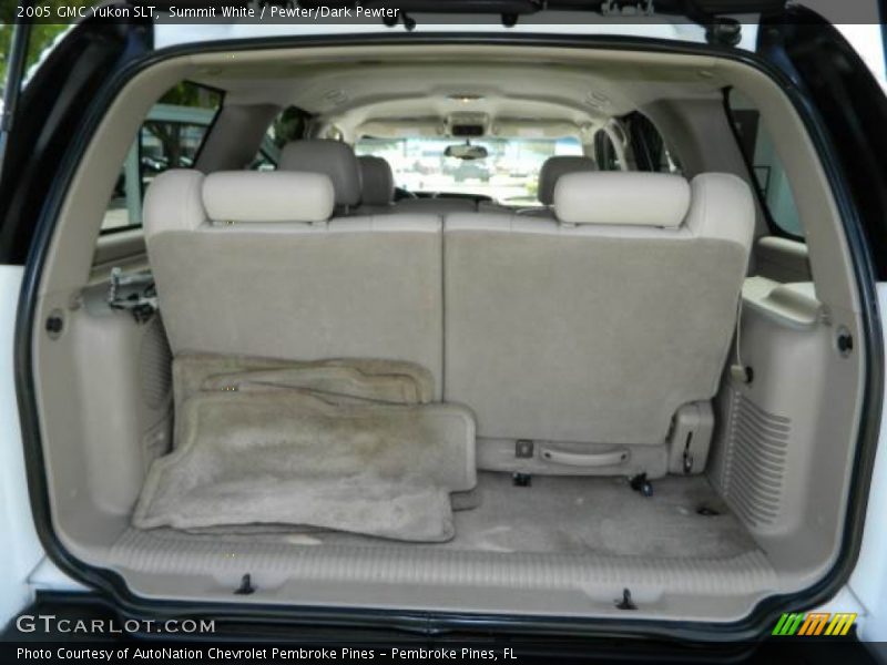 Summit White / Pewter/Dark Pewter 2005 GMC Yukon SLT