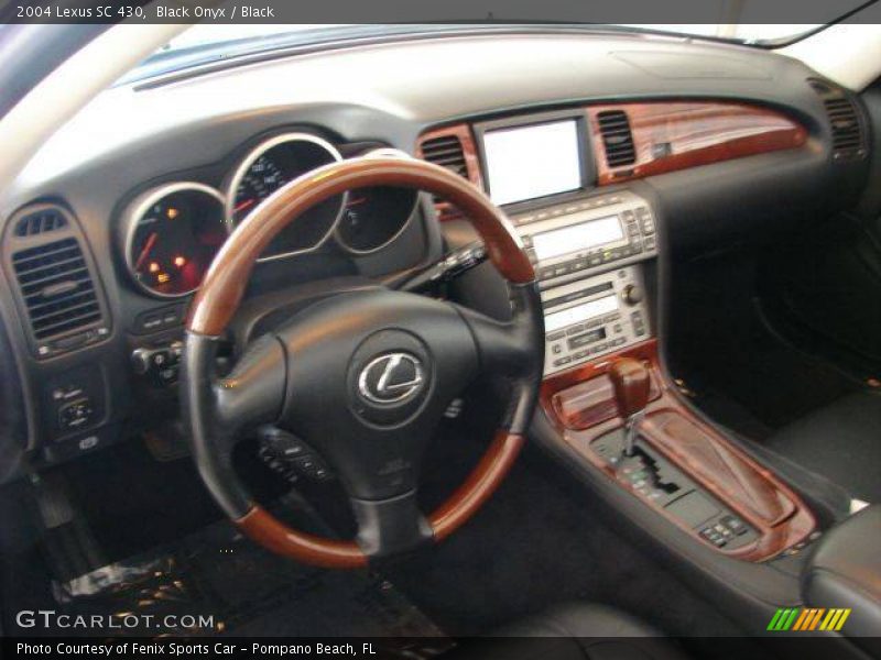 Black Onyx / Black 2004 Lexus SC 430