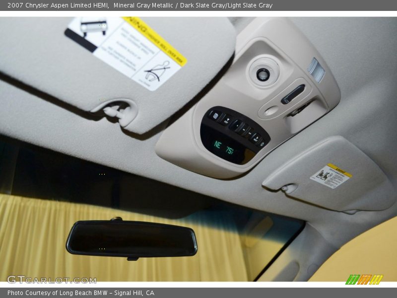 Mineral Gray Metallic / Dark Slate Gray/Light Slate Gray 2007 Chrysler Aspen Limited HEMI