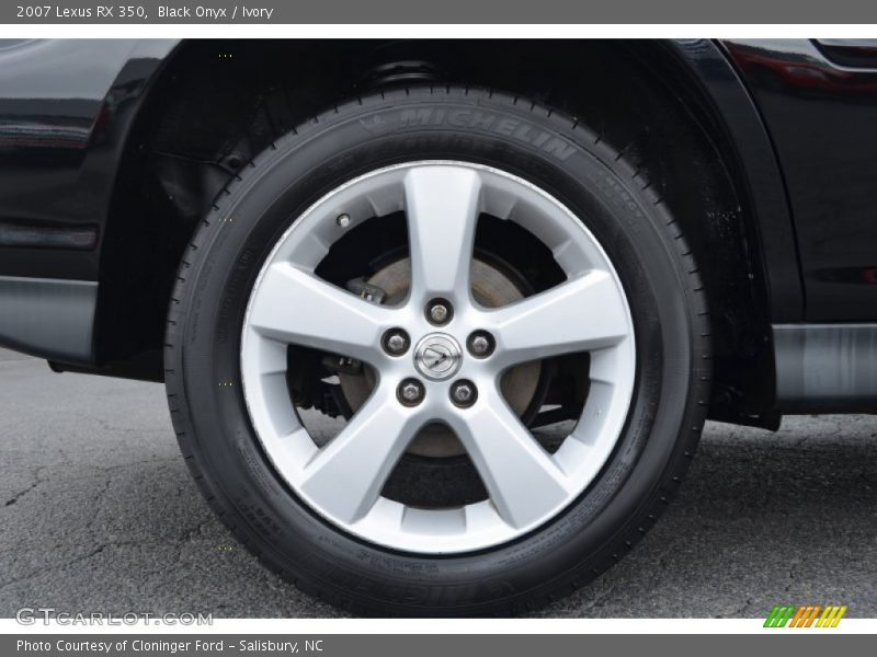 Black Onyx / Ivory 2007 Lexus RX 350