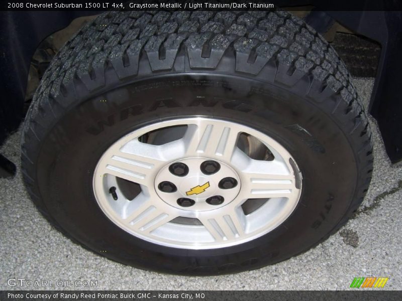 Graystone Metallic / Light Titanium/Dark Titanium 2008 Chevrolet Suburban 1500 LT 4x4