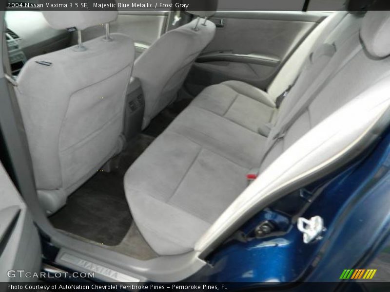 Majestic Blue Metallic / Frost Gray 2004 Nissan Maxima 3.5 SE