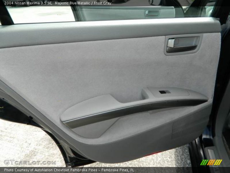 Majestic Blue Metallic / Frost Gray 2004 Nissan Maxima 3.5 SE
