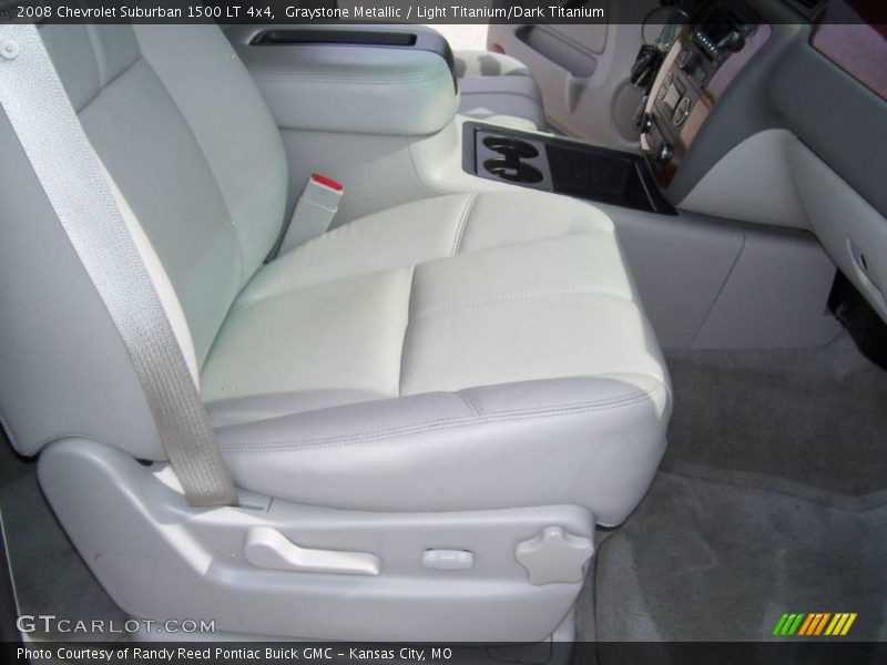 Graystone Metallic / Light Titanium/Dark Titanium 2008 Chevrolet Suburban 1500 LT 4x4