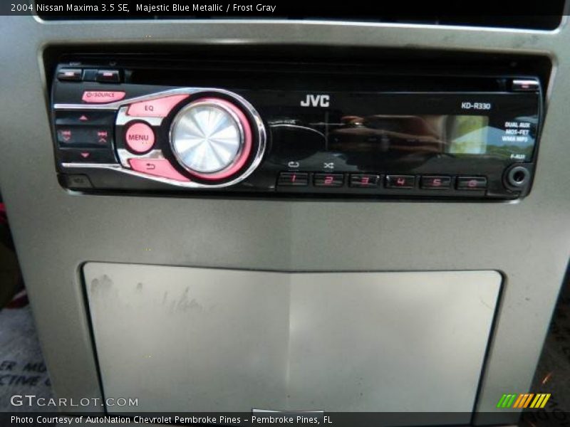Majestic Blue Metallic / Frost Gray 2004 Nissan Maxima 3.5 SE