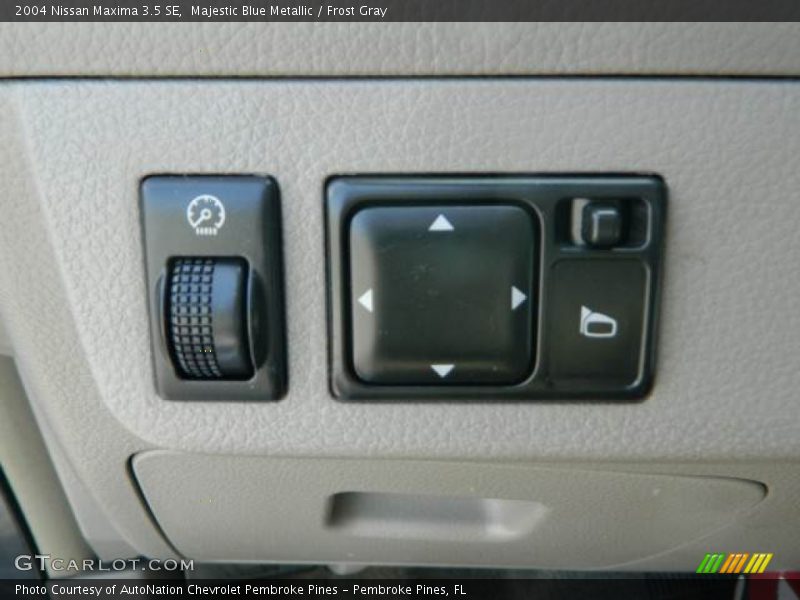 Majestic Blue Metallic / Frost Gray 2004 Nissan Maxima 3.5 SE