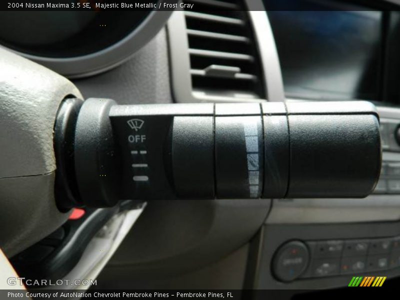 Majestic Blue Metallic / Frost Gray 2004 Nissan Maxima 3.5 SE