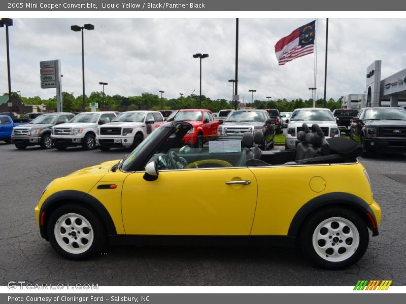 2005 Cooper Convertible Liquid Yellow