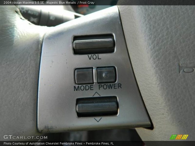 Majestic Blue Metallic / Frost Gray 2004 Nissan Maxima 3.5 SE