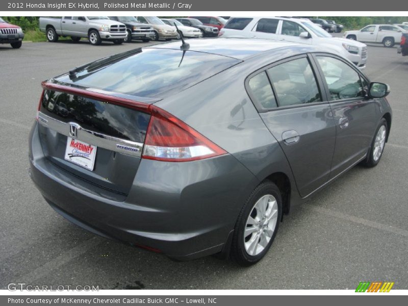 Polished Metal Metallic / Gray 2012 Honda Insight EX Hybrid