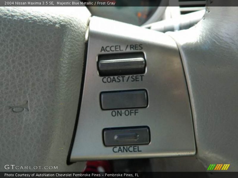 Majestic Blue Metallic / Frost Gray 2004 Nissan Maxima 3.5 SE