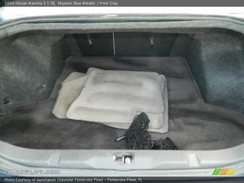 Majestic Blue Metallic / Frost Gray 2004 Nissan Maxima 3.5 SE