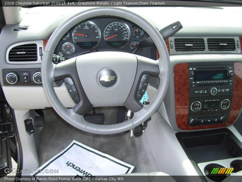 Graystone Metallic / Light Titanium/Dark Titanium 2008 Chevrolet Suburban 1500 LT 4x4