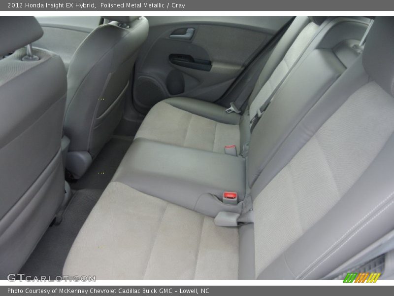Polished Metal Metallic / Gray 2012 Honda Insight EX Hybrid