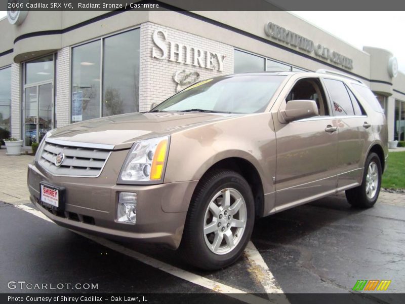 Radiant Bronze / Cashmere 2006 Cadillac SRX V6