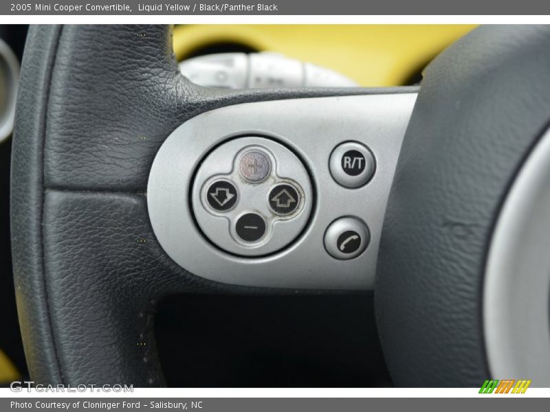 Controls of 2005 Cooper Convertible