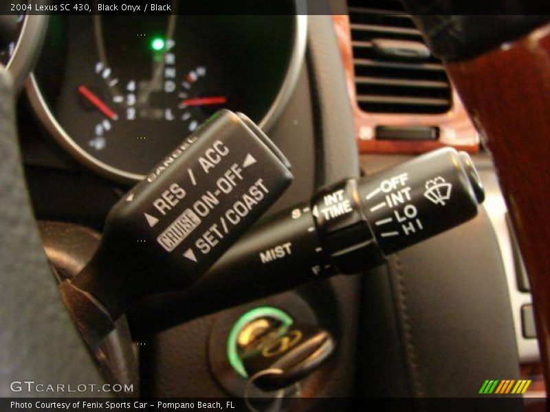 Black Onyx / Black 2004 Lexus SC 430