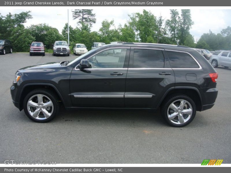 Dark Charcoal Pearl / Dark Graystone/Medium Graystone 2011 Jeep Grand Cherokee Laredo