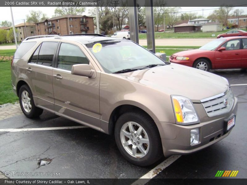 Radiant Bronze / Cashmere 2006 Cadillac SRX V6