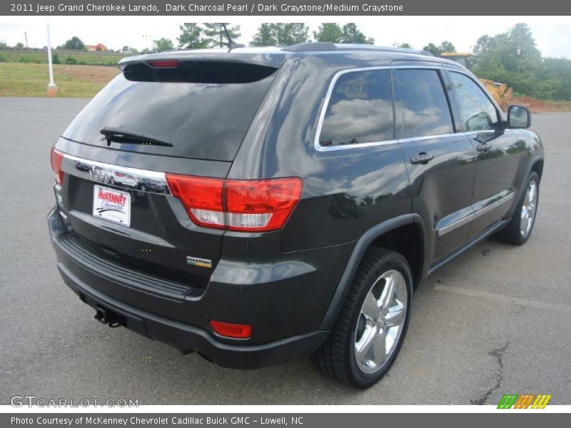Dark Charcoal Pearl / Dark Graystone/Medium Graystone 2011 Jeep Grand Cherokee Laredo