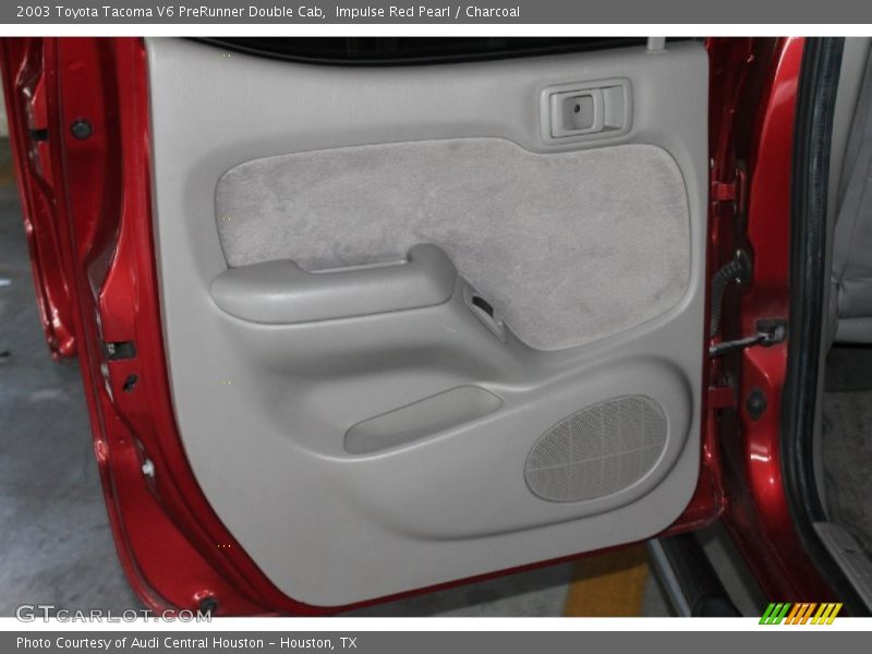 Impulse Red Pearl / Charcoal 2003 Toyota Tacoma V6 PreRunner Double Cab