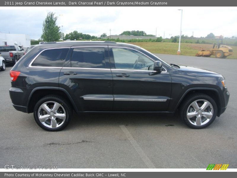 Dark Charcoal Pearl / Dark Graystone/Medium Graystone 2011 Jeep Grand Cherokee Laredo