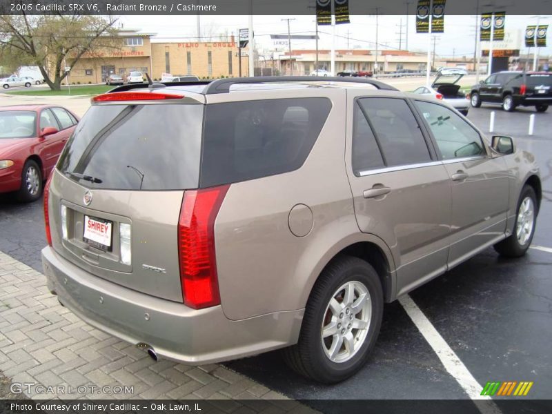 Radiant Bronze / Cashmere 2006 Cadillac SRX V6
