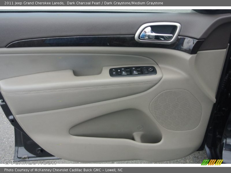 Dark Charcoal Pearl / Dark Graystone/Medium Graystone 2011 Jeep Grand Cherokee Laredo