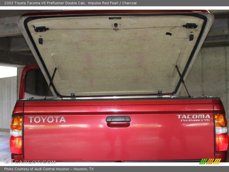 Impulse Red Pearl / Charcoal 2003 Toyota Tacoma V6 PreRunner Double Cab