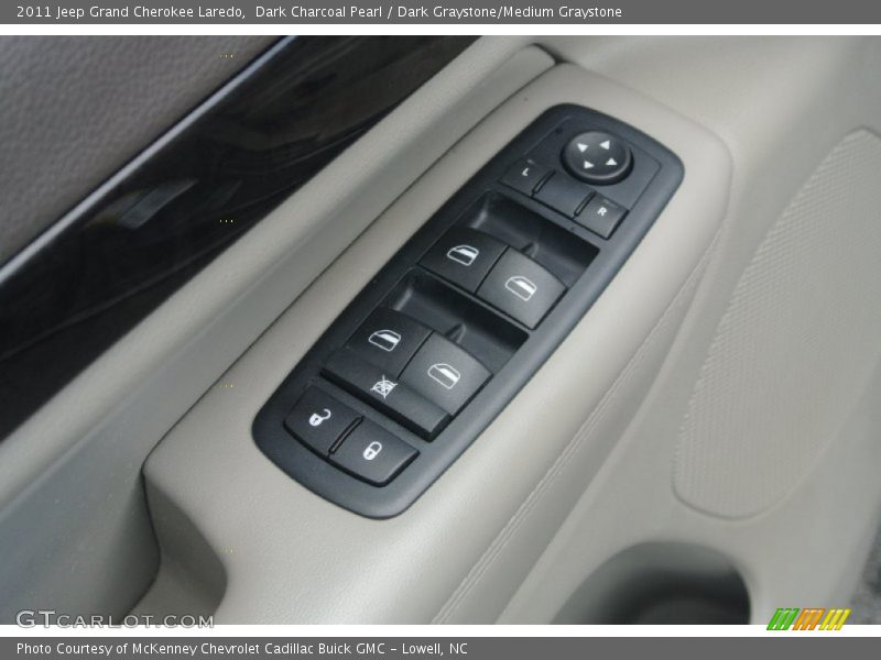 Dark Charcoal Pearl / Dark Graystone/Medium Graystone 2011 Jeep Grand Cherokee Laredo