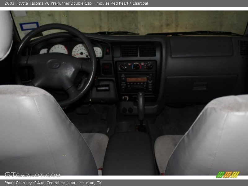 Impulse Red Pearl / Charcoal 2003 Toyota Tacoma V6 PreRunner Double Cab