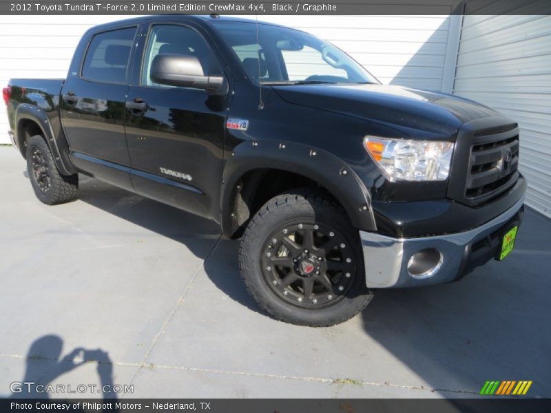 Black / Graphite 2012 Toyota Tundra T-Force 2.0 Limited Edition CrewMax 4x4