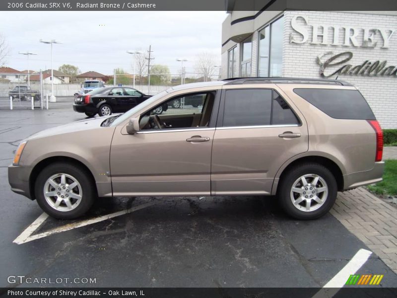 Radiant Bronze / Cashmere 2006 Cadillac SRX V6