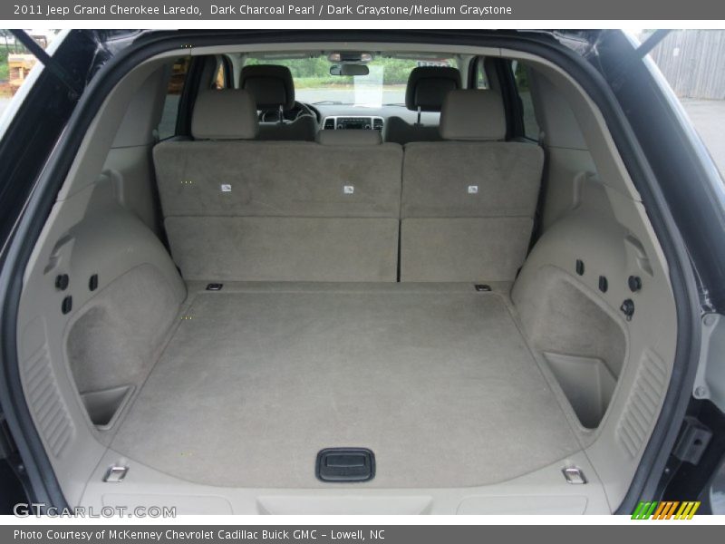 Dark Charcoal Pearl / Dark Graystone/Medium Graystone 2011 Jeep Grand Cherokee Laredo