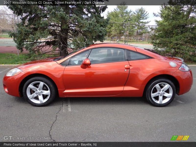 Sunset Pearlescent / Dark Charcoal 2007 Mitsubishi Eclipse GS Coupe