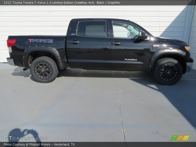 Black / Graphite 2012 Toyota Tundra T-Force 2.0 Limited Edition CrewMax 4x4