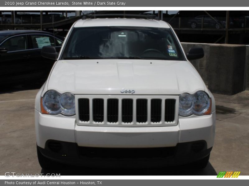 Stone White / Dark Slate Gray 2010 Jeep Grand Cherokee Laredo