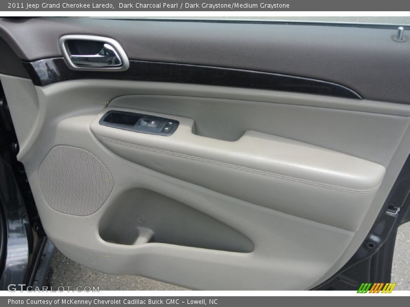 Dark Charcoal Pearl / Dark Graystone/Medium Graystone 2011 Jeep Grand Cherokee Laredo