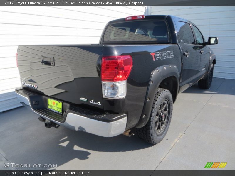 Black / Graphite 2012 Toyota Tundra T-Force 2.0 Limited Edition CrewMax 4x4